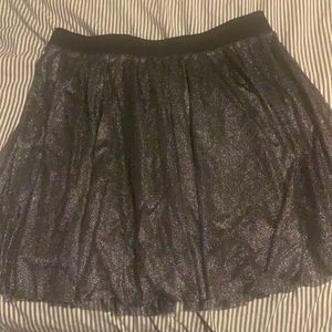 Torrid silver skirt